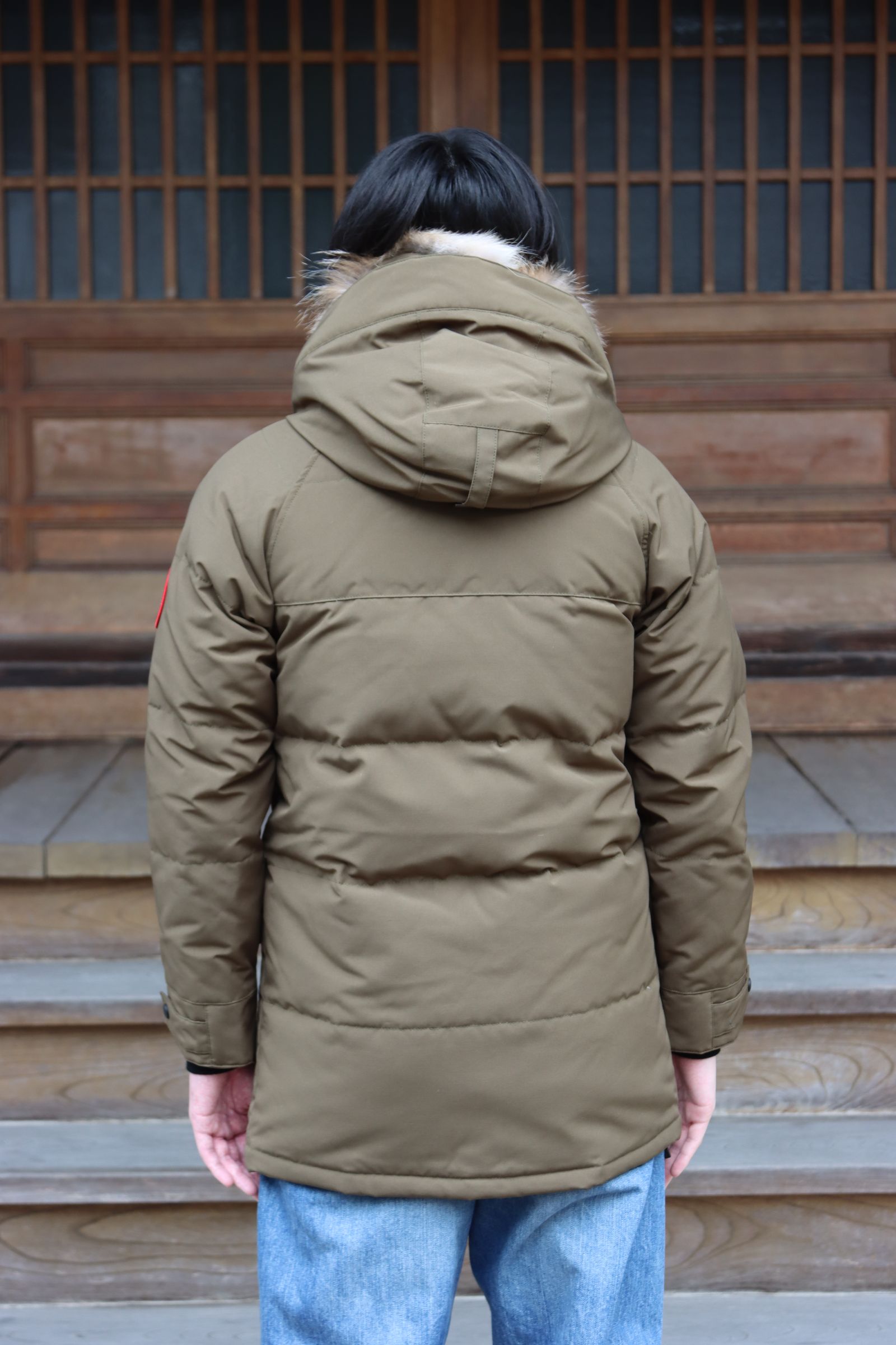 CANADA GOOSE EMORY PARKA FUSION FIT"KHAKI"style.2021.10.17.