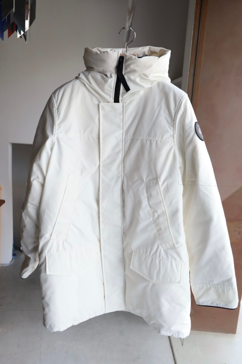 カナダグースメンズ ジャスパーパーカーブラックレーベルLangford Parka Black Label(2052MB)North Star White☆新作発売！