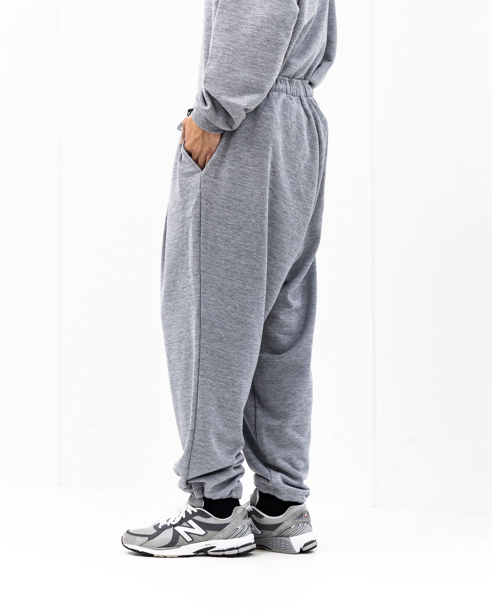 S.F.C 25FW エスエフシー TECH WIDE TAPERED SWEAT PANTS (SFCFW25CS03)Grey M