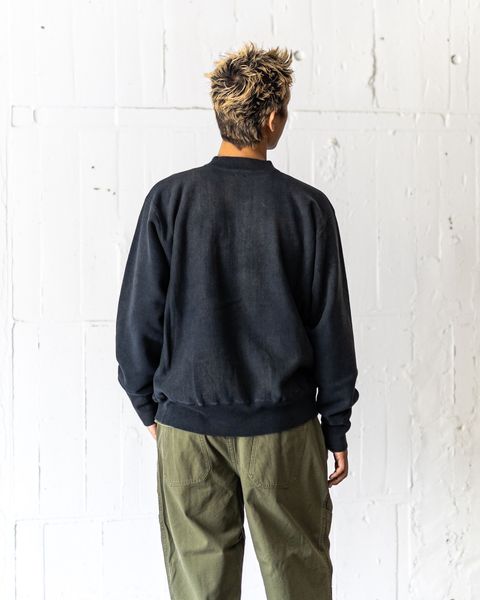 A.PRESSE Vintage Half Zip Rib Collar Sweatshirt 8月23日(土)新作発売！