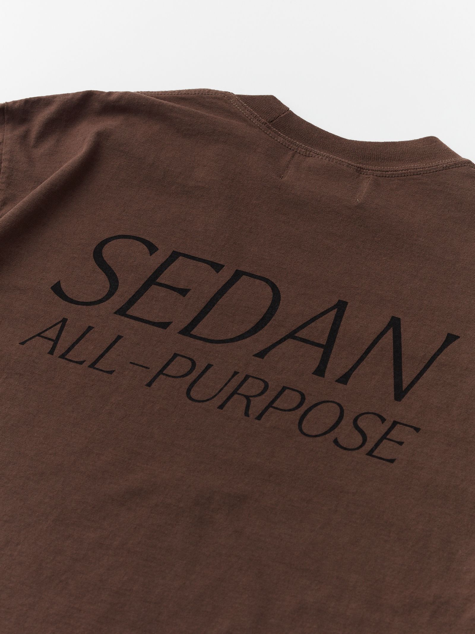 セダンオールパーパス SS24 Garment Dyed S/S Tee(SD24S-CT06)Brown