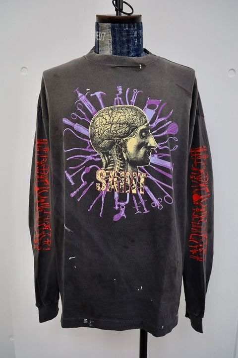 セントマイケル 26SS HEAD LS T-SHIRT (SM-MK8-0000-026)BLACK☆2月21日(土)10:00発売！