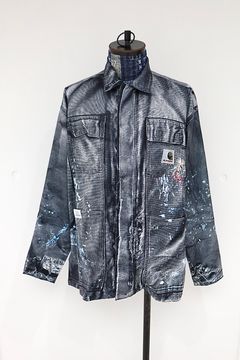 トーキングアバウト ジ アブストラクション 26SS カバーオール PRINTCOVERALL(26SS-J-001)BLACK 新作発売！