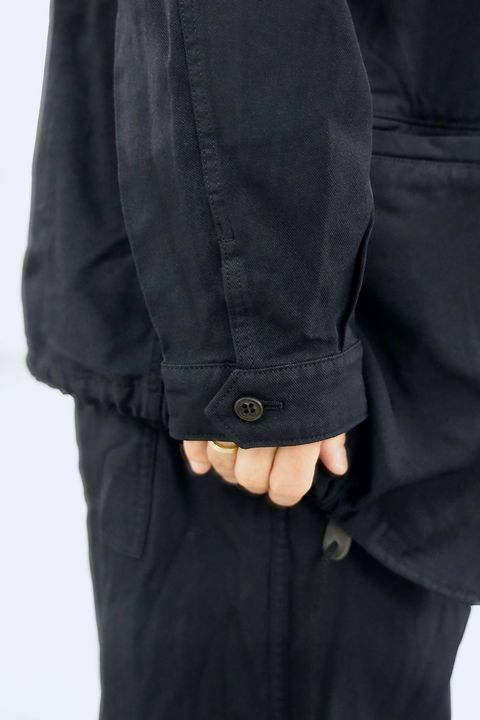 COMME des GARCONS HOMME 26SS エステルサージ製品染め3Bジャケットスタイル