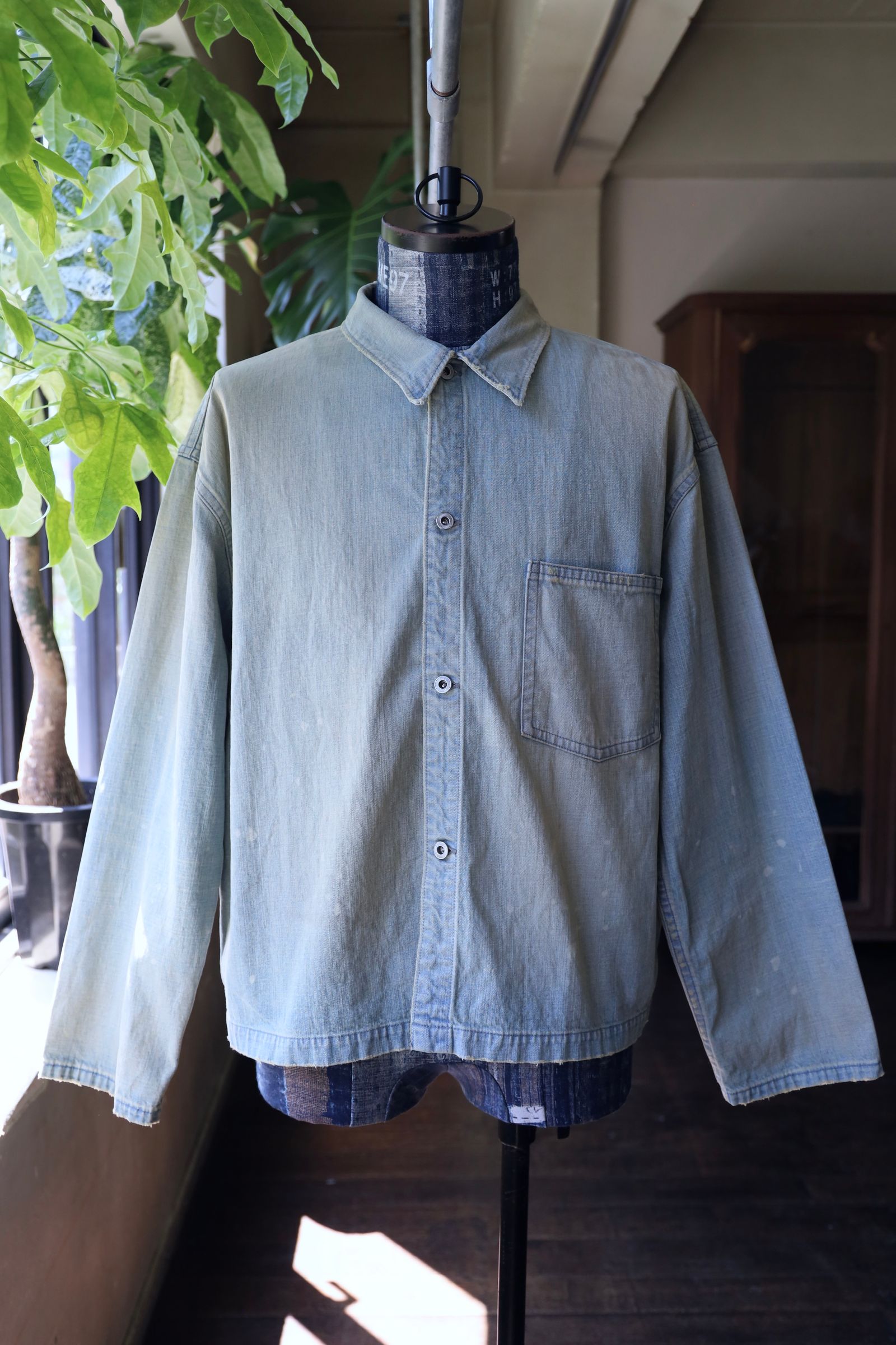 A.PRESSE - アプレッセ 2025 STYLE2 Vintage US Navy Denim