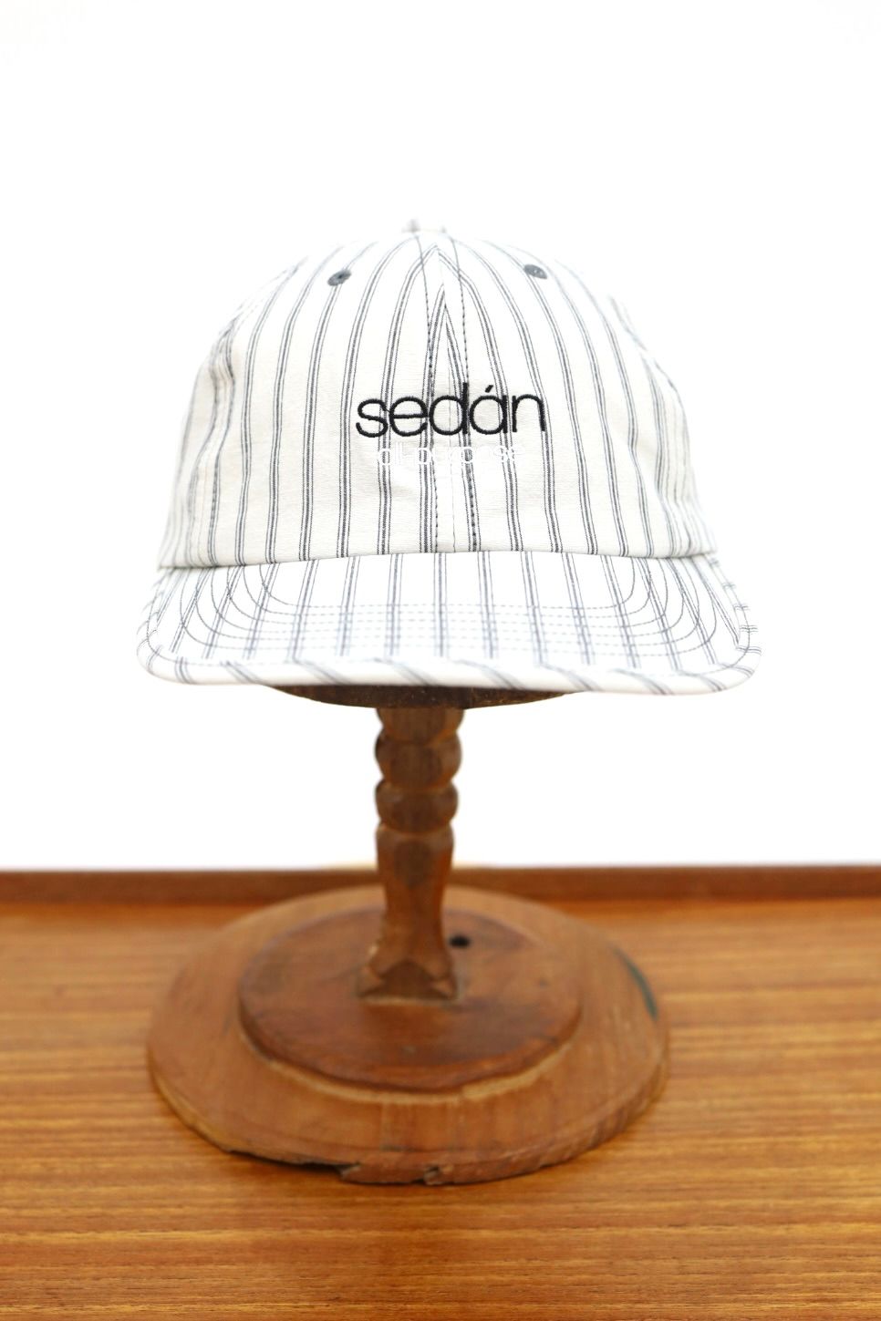 セダンオールパーパス SS26 Classic Logo Cotton Linen Cap(SD26S-CP04)Khaki Stripe☆3月20日(金)発売！