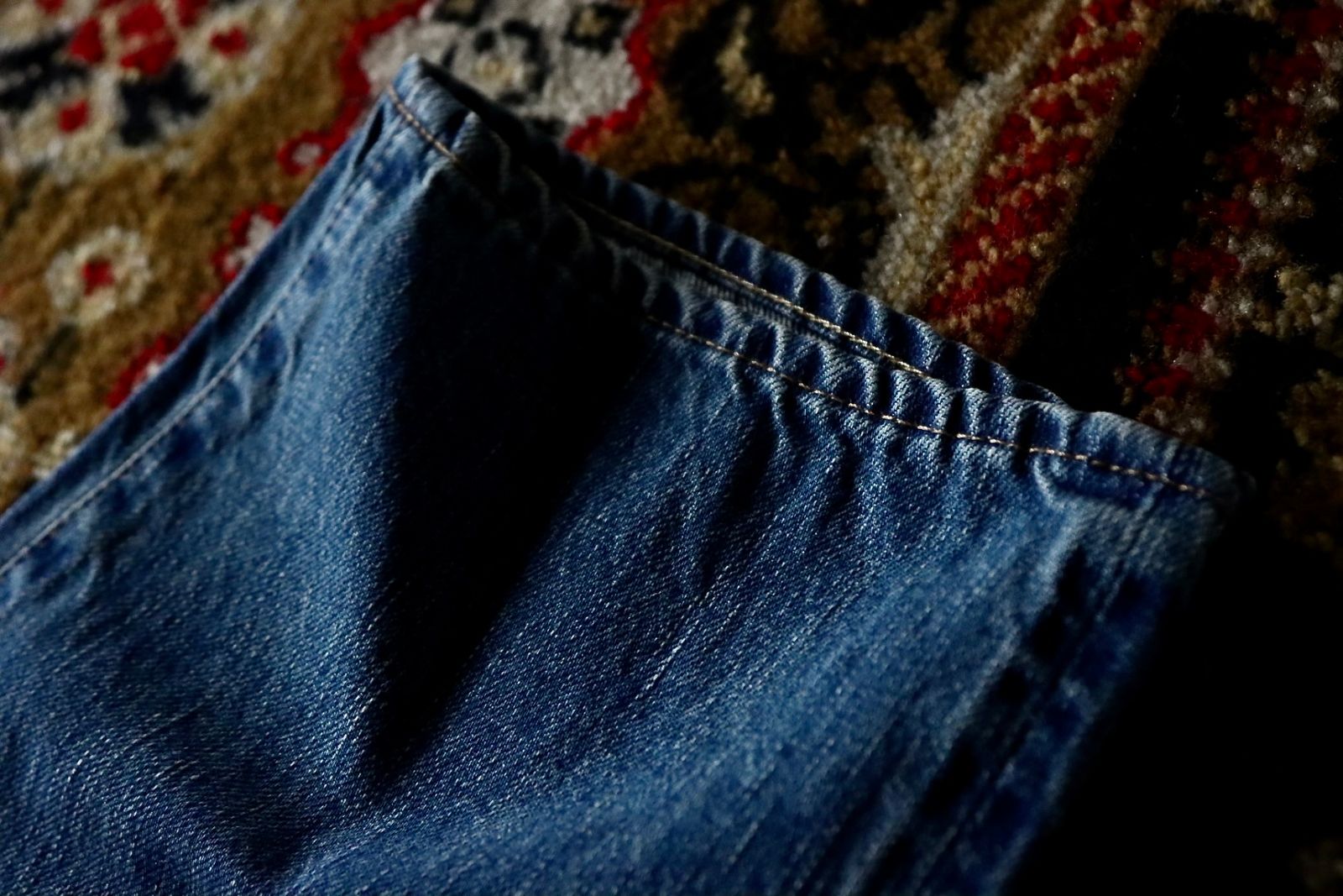 アプレッセ23SSデニム Washed Denim Pants E(23SAP-04-24H)BLEACH