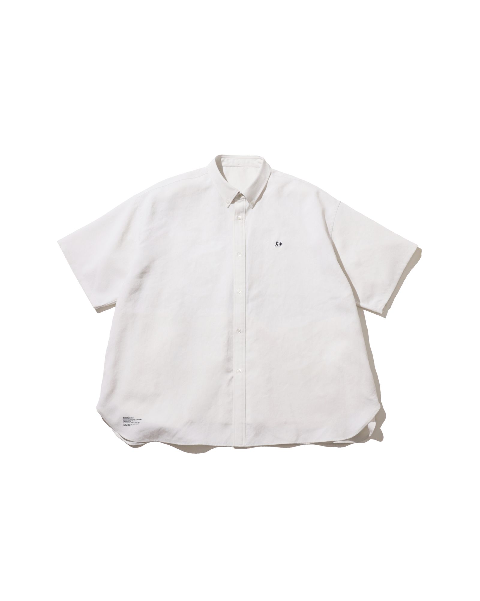 フレッシュサービス 26AW DRY WASHER POPLIN S/S B.D SHIRT(FSC263-50063)IVORY☆8月1日(土)発売！
