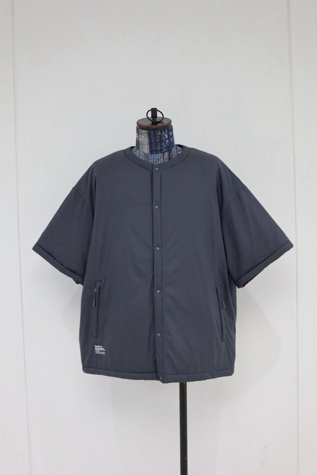 フレッシュサービス 26AW  PERTEX® QUANTUM AIR MINI RIPSTOP SNAP JACKET(FSC263-30310)GRAY☆10月10日(土)新作発売！