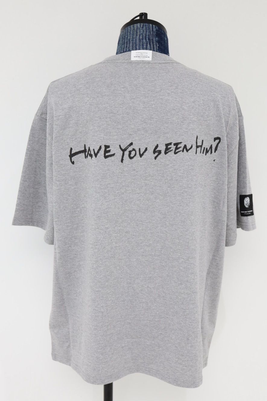 トーキングアバウト ジ アブストラクション 26SS MARTIN? S/S T-SHIRTS(26SS-T-003)GRAY☆新作発売！