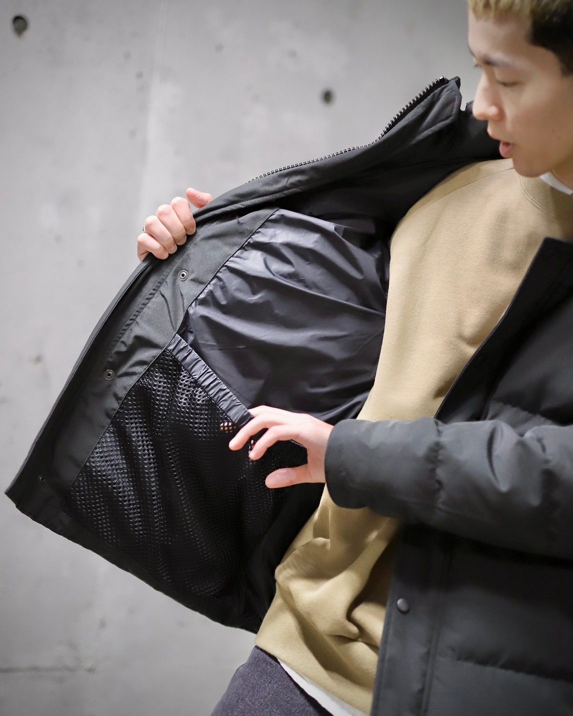 CANADA GOOSE カナダグース 新作Wyndham Parka BLACK LABELスタイル