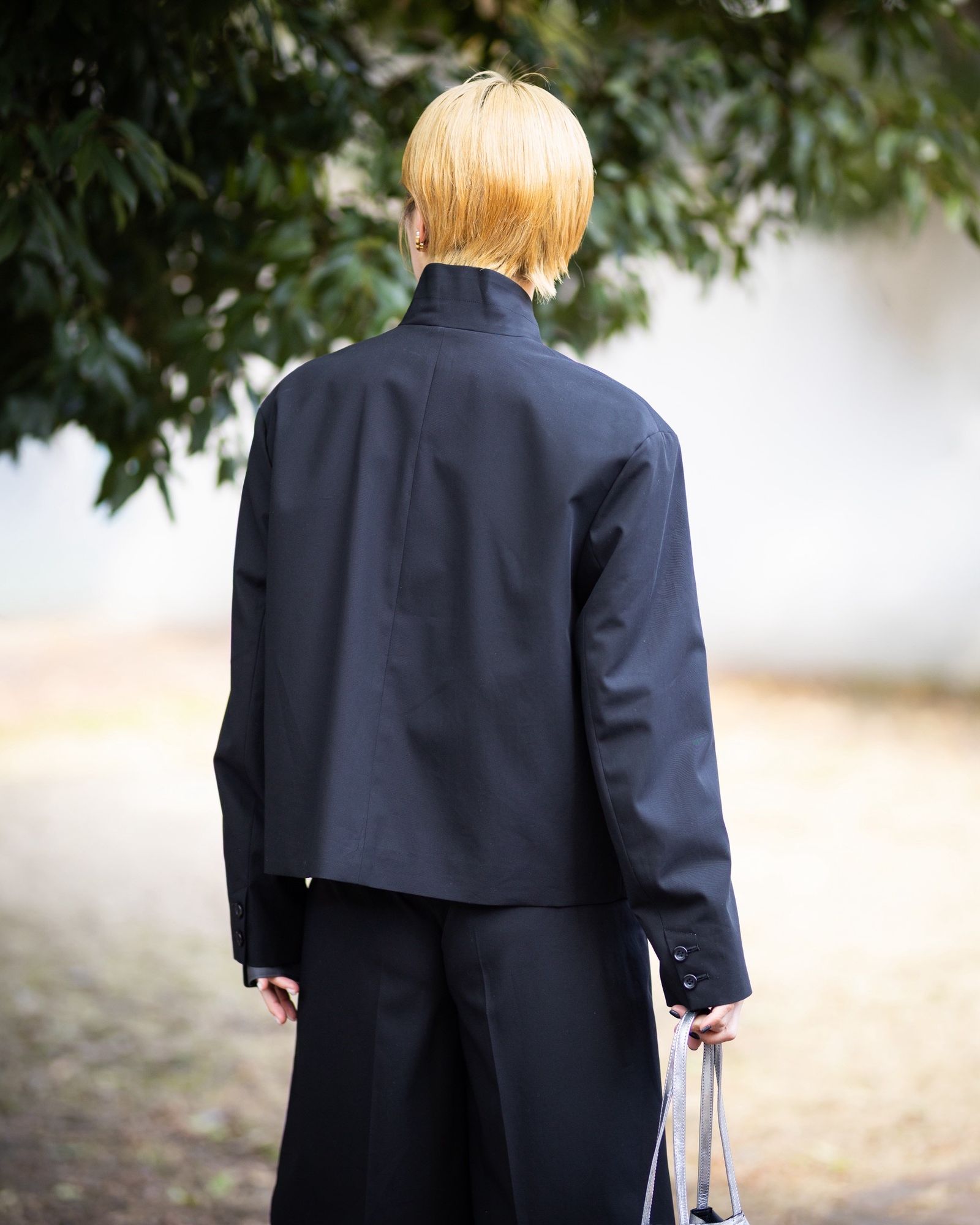 Graphpaper   Brushed Cotton Gabardine Stand Collar Jacket STYLE 2026.02.23