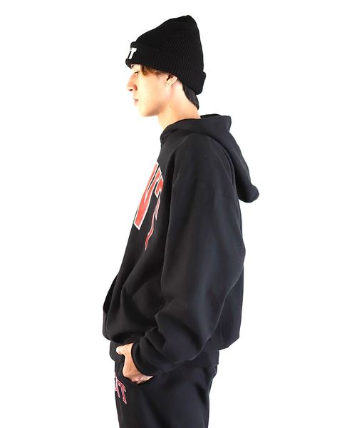 ©SAINT M×××××× セントマイケル 23AWフーディ ARCH SAINT HOODIEスタイル