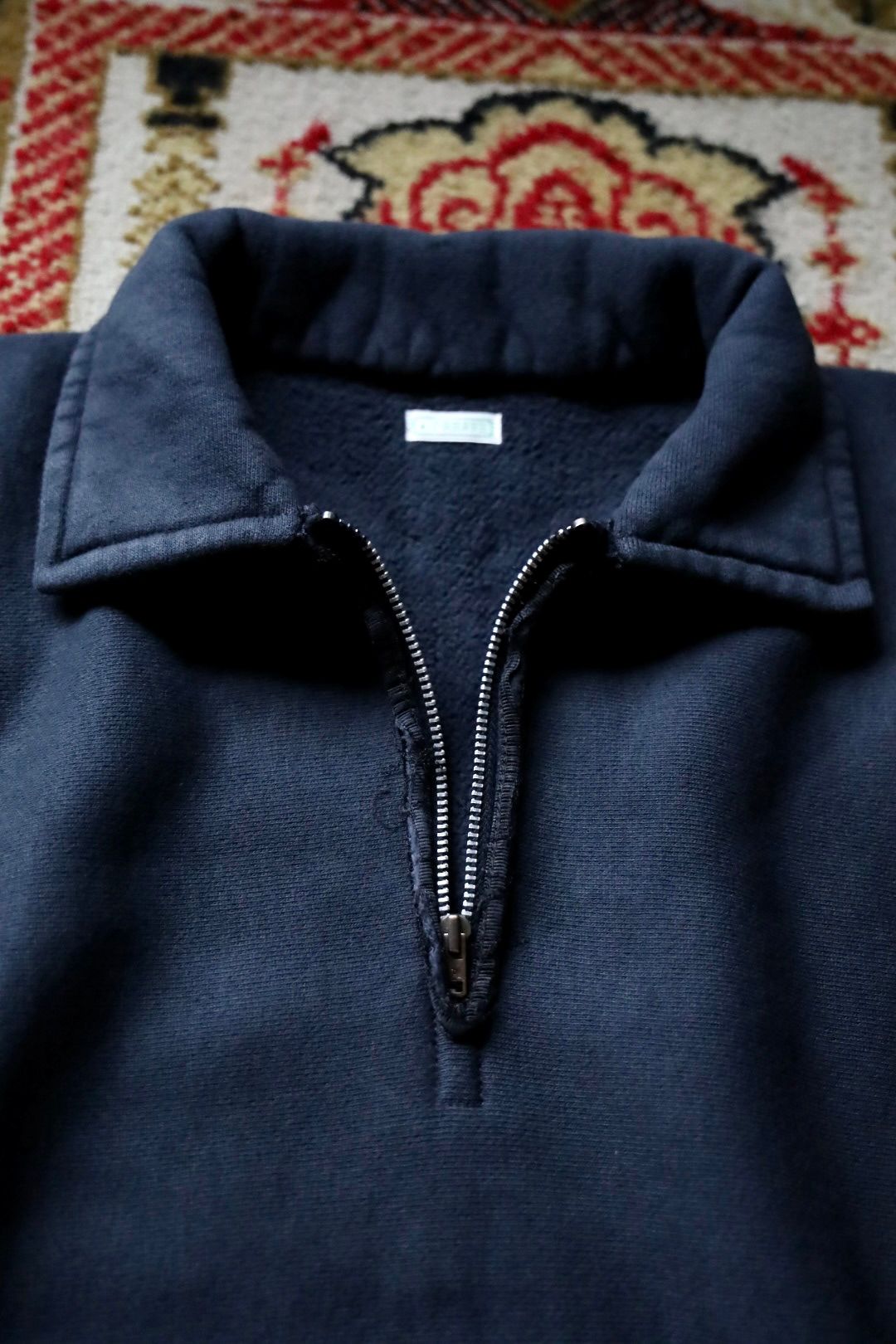 アプレッセ 2026 STYLE2 Vintage Half Zip Sweatshirt(26AAP-05-12)BLACK☆9月5日(土)発売！