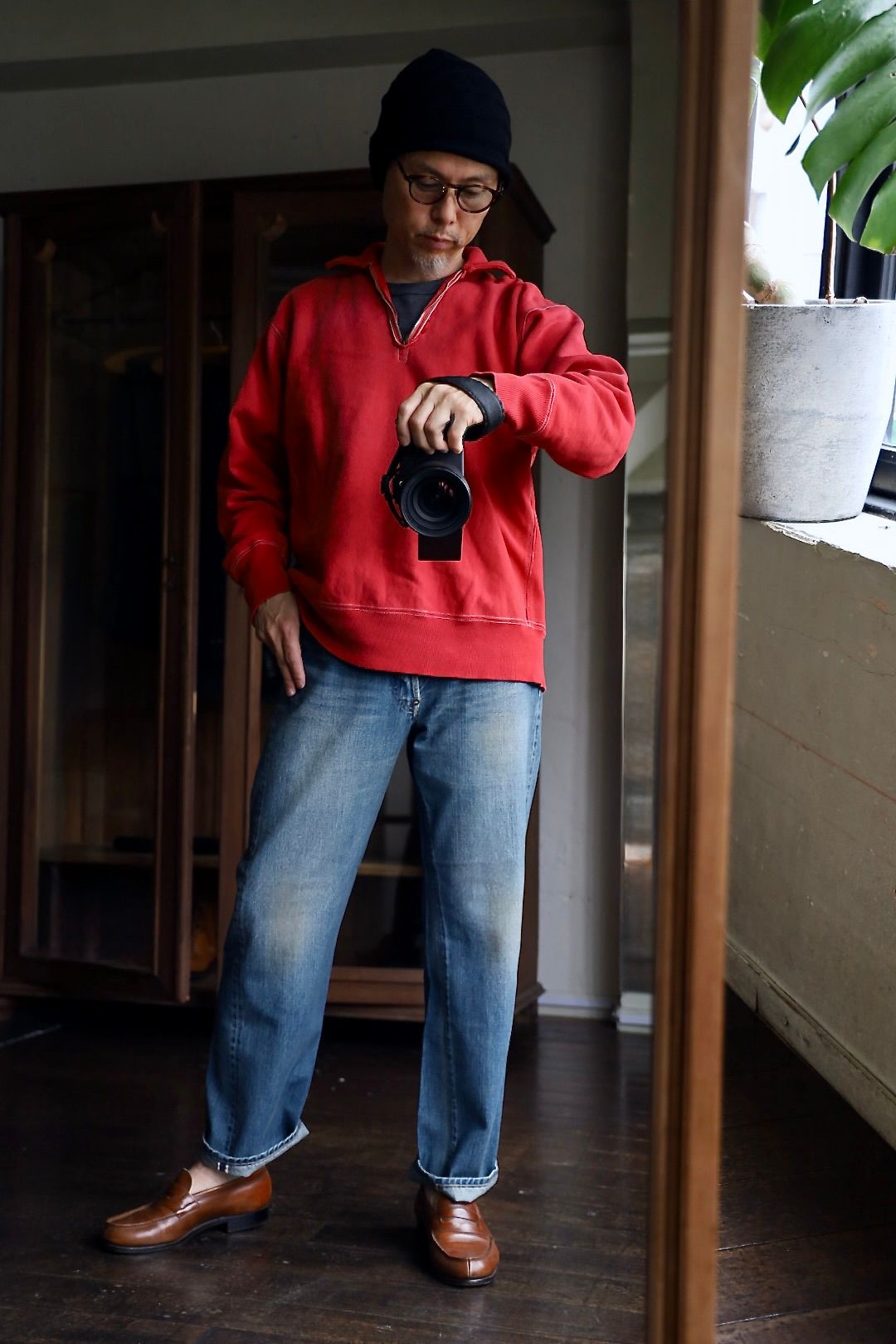 アプレッセ 2025 STYLE2 No.2 Washed Denim Pants(AP-4008)INDIGO
