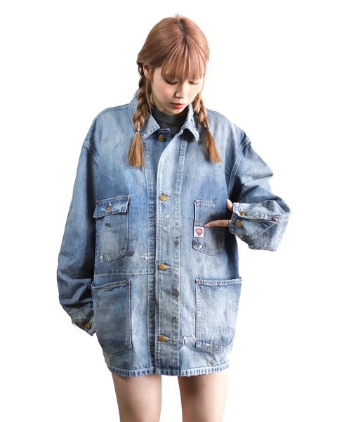 セントマイケル 新作HEART TAG COVERALL style.2024.2.9