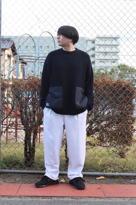 FreshService CREW NECK COMBAT KNIT style.2022.11.08.