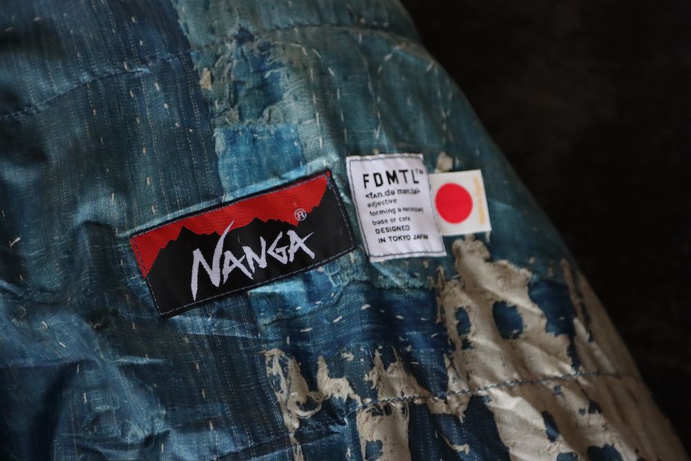 ファンダメンタル22SS NANGA SLEEPING BAG ナンガスリーピングバッグ(FA22/NG11)BORO