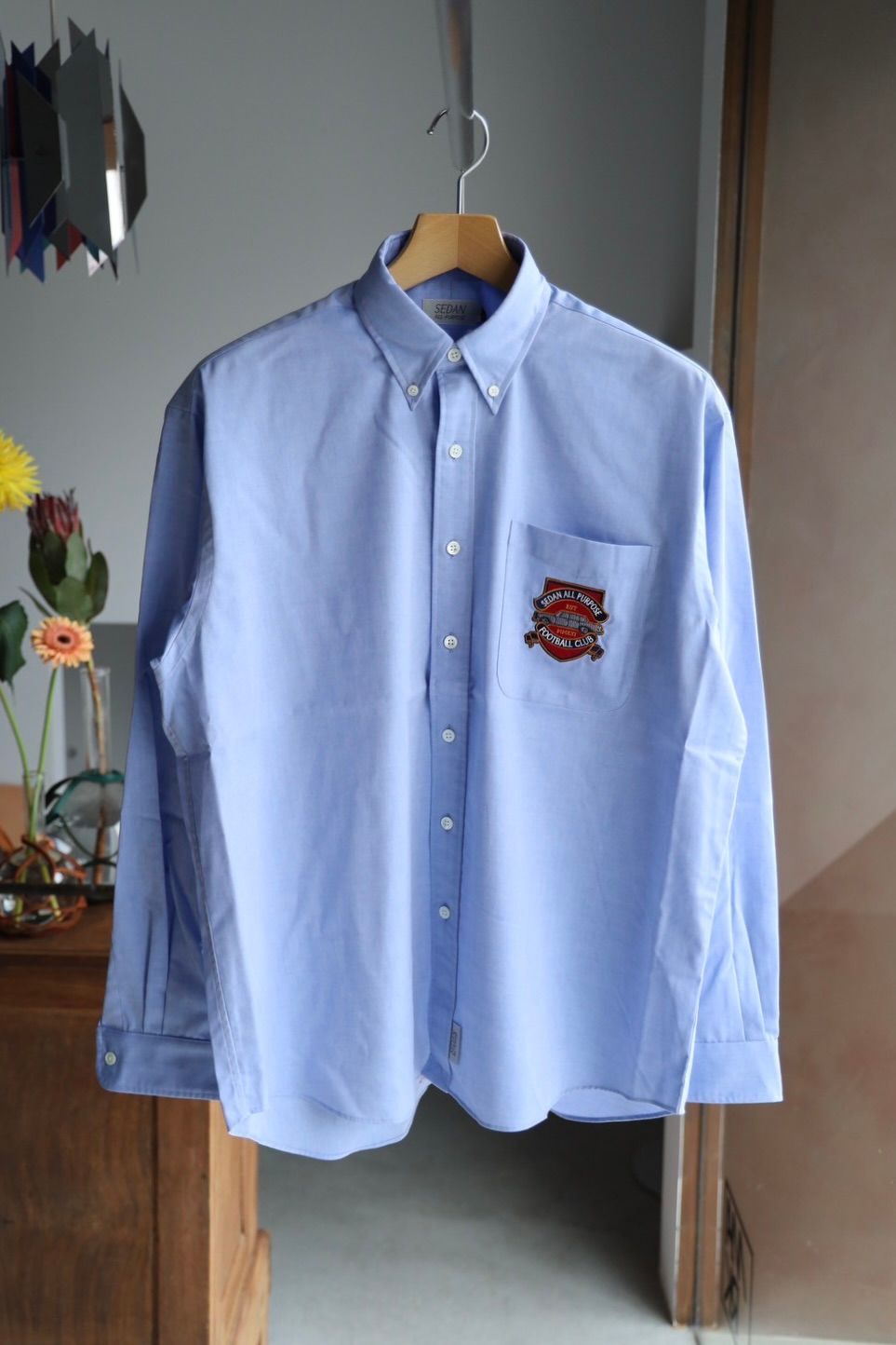 セダンオールパーパス シャツ セール】SEDAN ALL-PURPOSE | Emblem BD Shirt MEN（シャツ