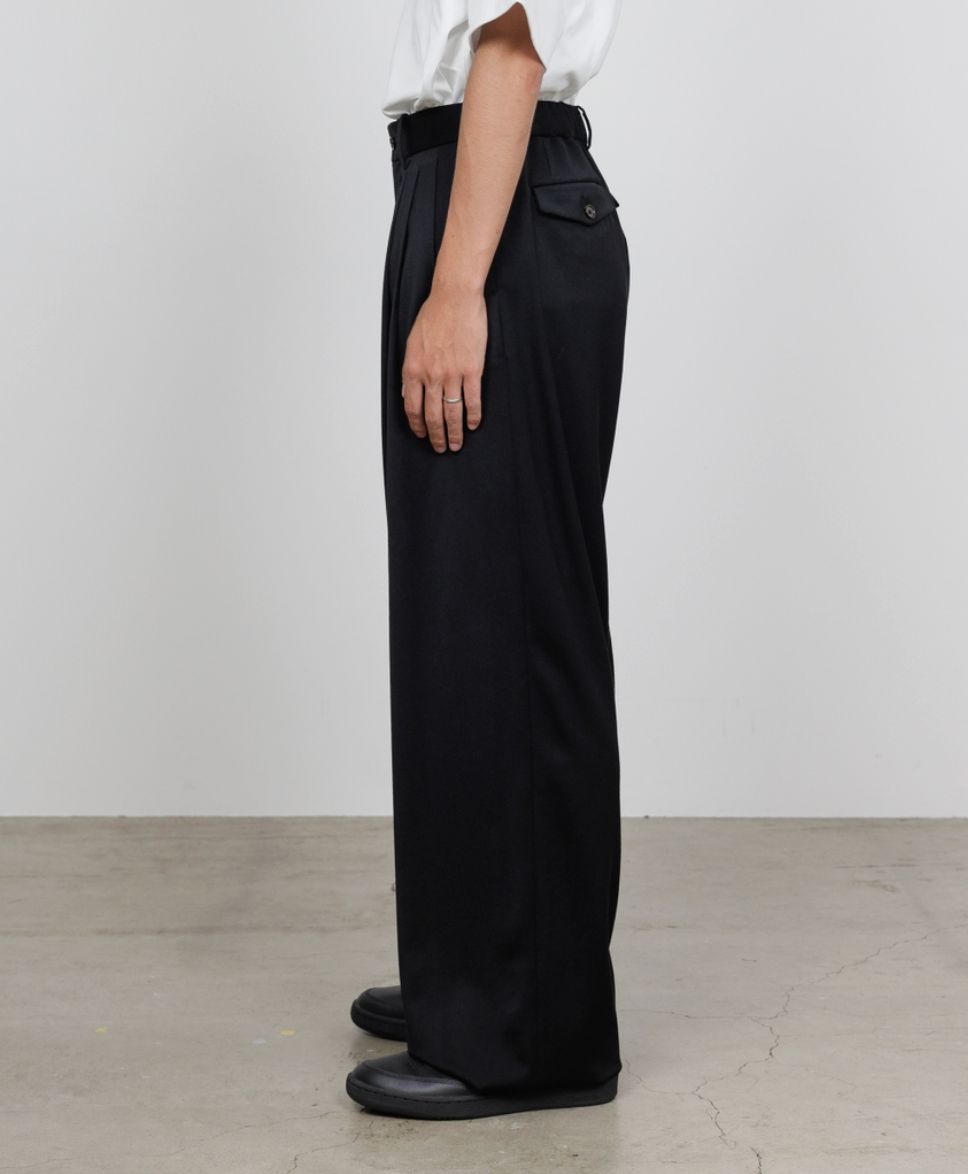 MARKAWARE 26SS TRIPLE PLEATED WIDE TROUSERS(A26A13PT02C)☆新作発売！
