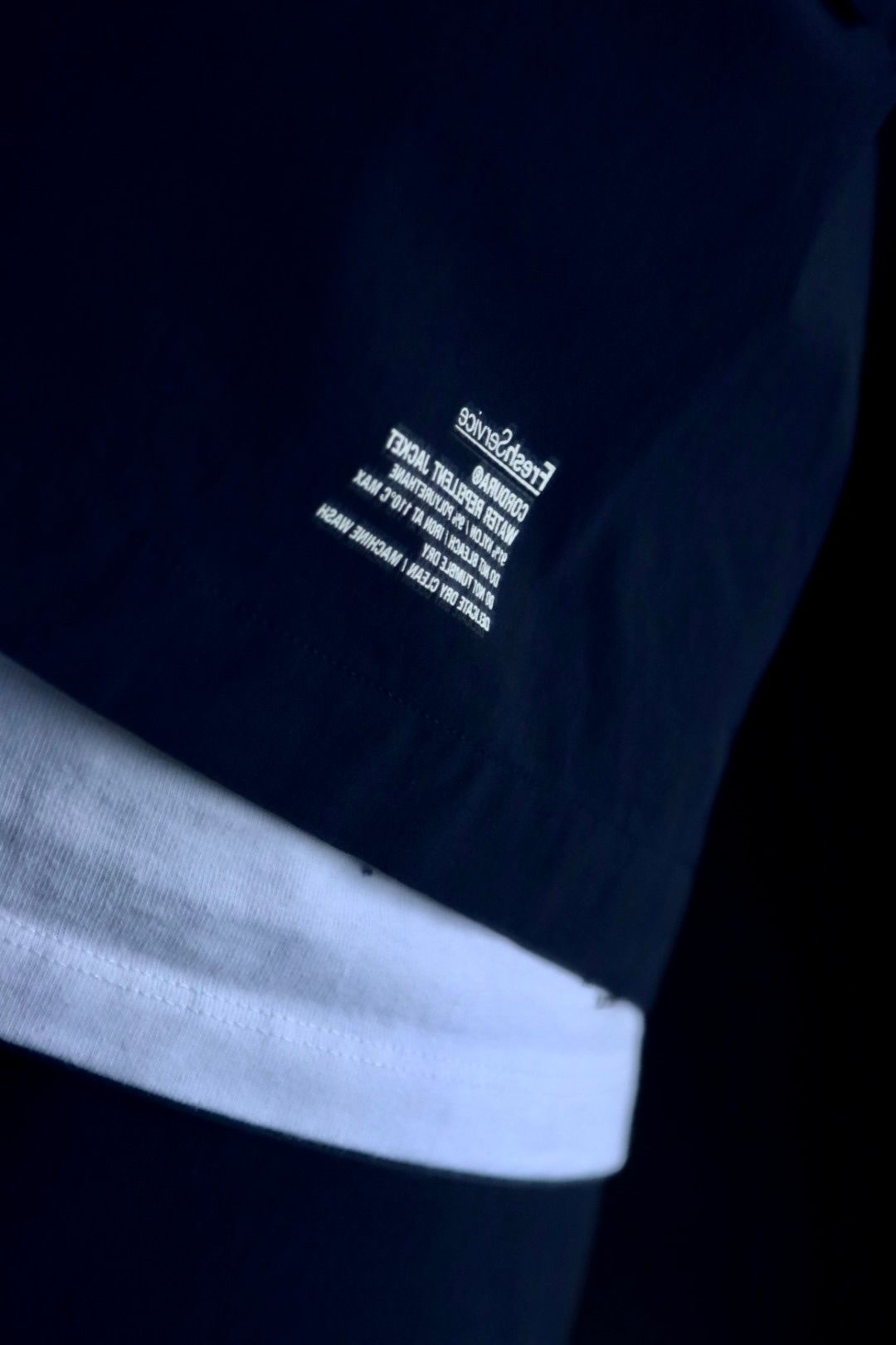 FreshService CORDURA WATER REPELLENT JACKET"NAVY"スタイル