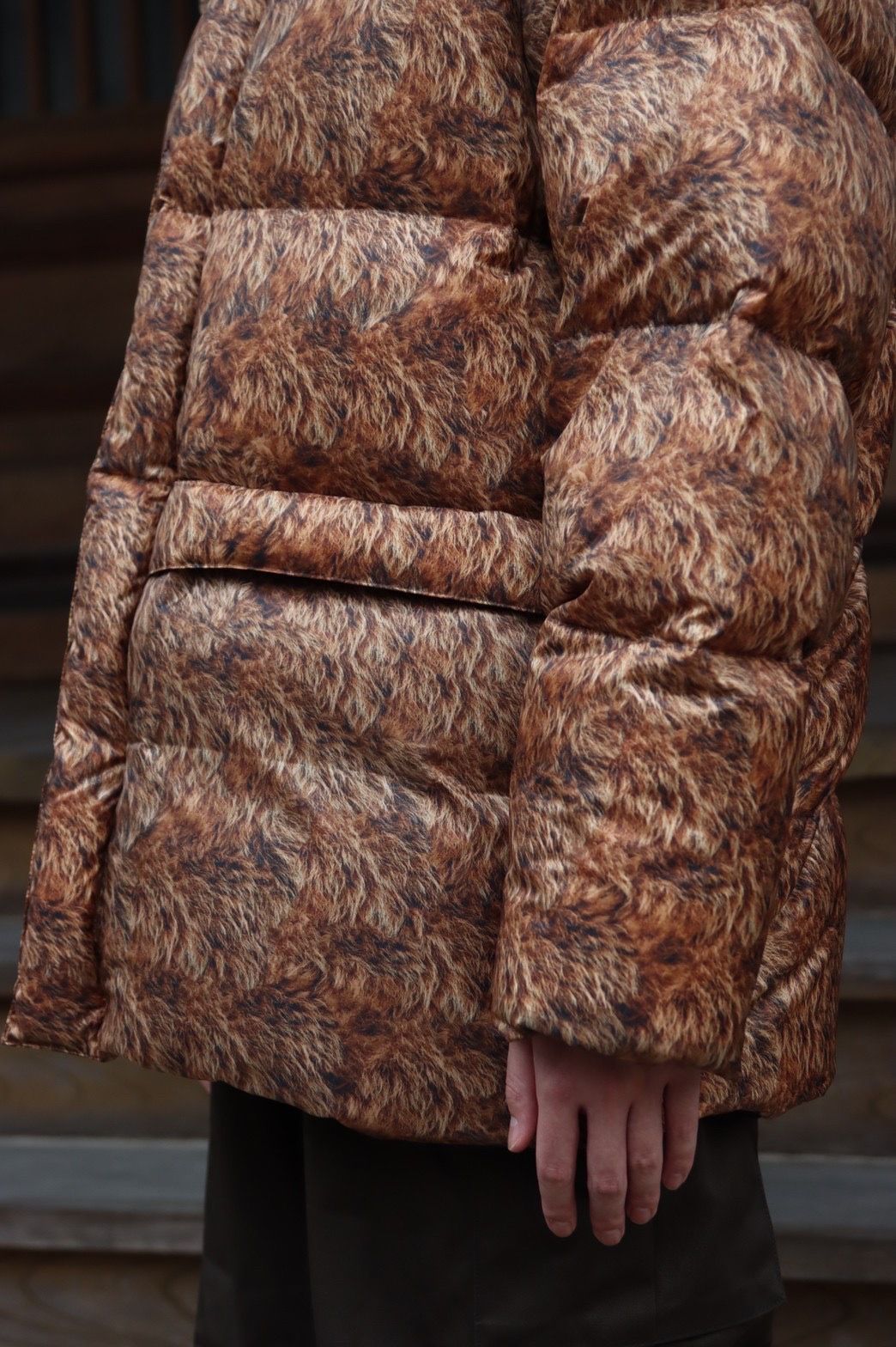 doublet ANIMAL COSTUME DOWN JACKET"BEAR style"