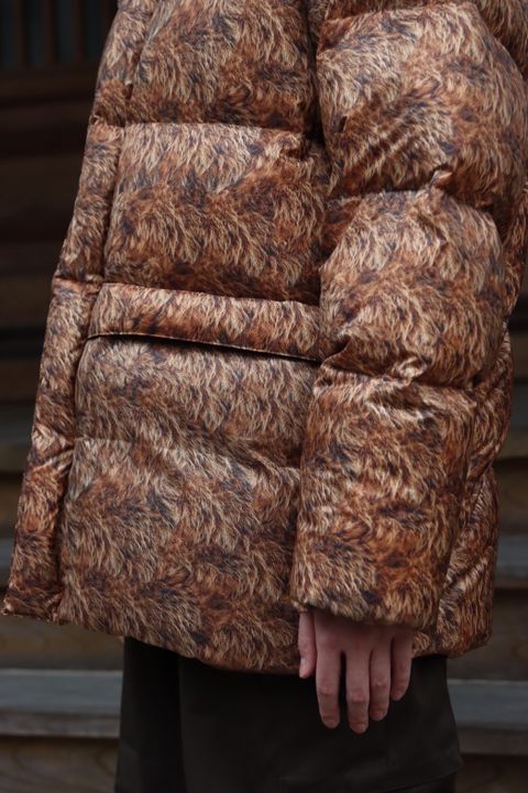 doublet ANIMAL COSTUME DOWN JACKET"BEAR style"