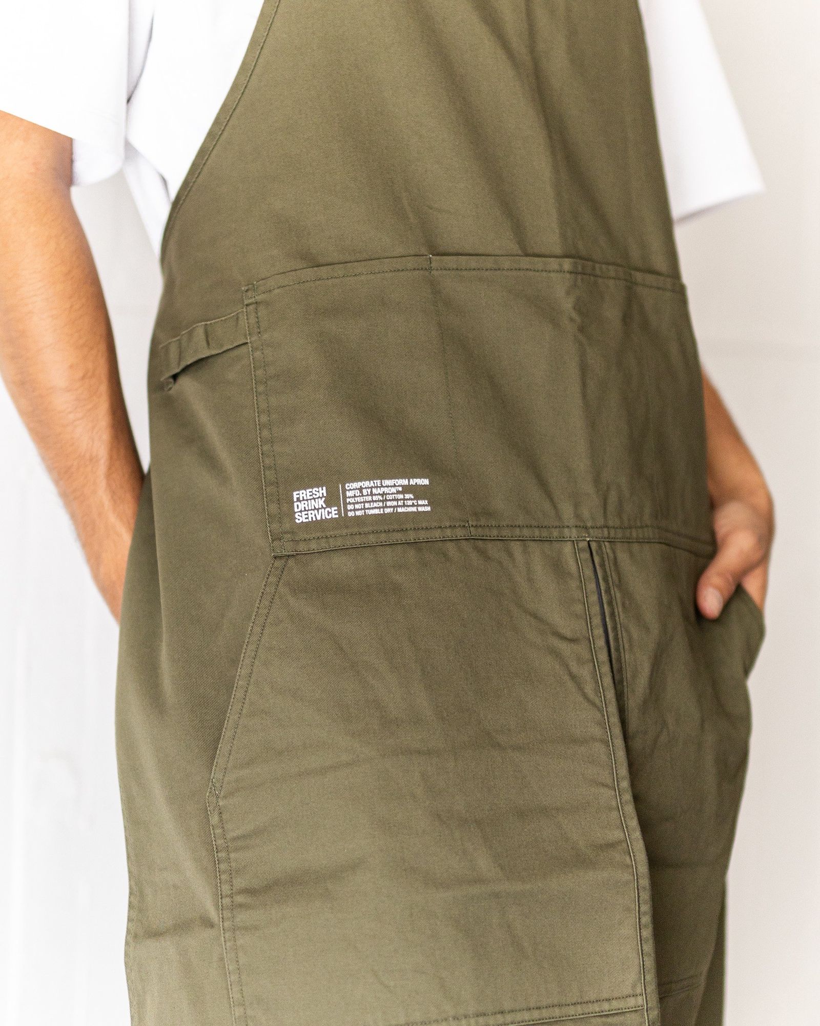 フレッシュサービス  FDS_CORPORATE UNIFORM APRON(FDS252-99087)KAHKI