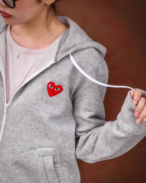 PLAY COMME des GARCONS 新作5ハートスウェットパーカー style.2025.2.2