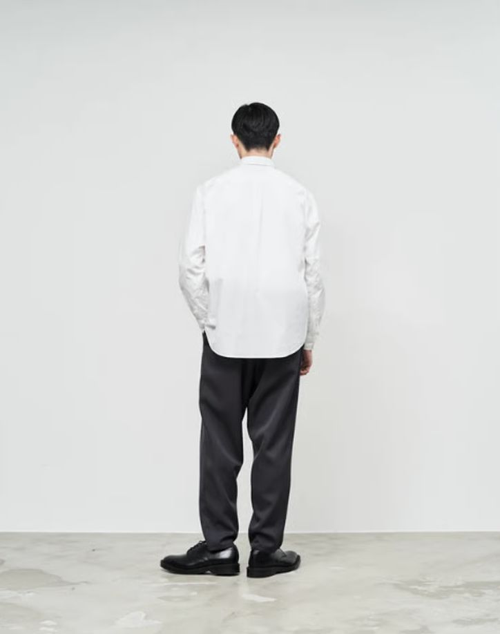 グラフペーパーシャツ Broad Regular Collar Shirt (GM253-50005B)WHITE☆7月19日(土)発売！