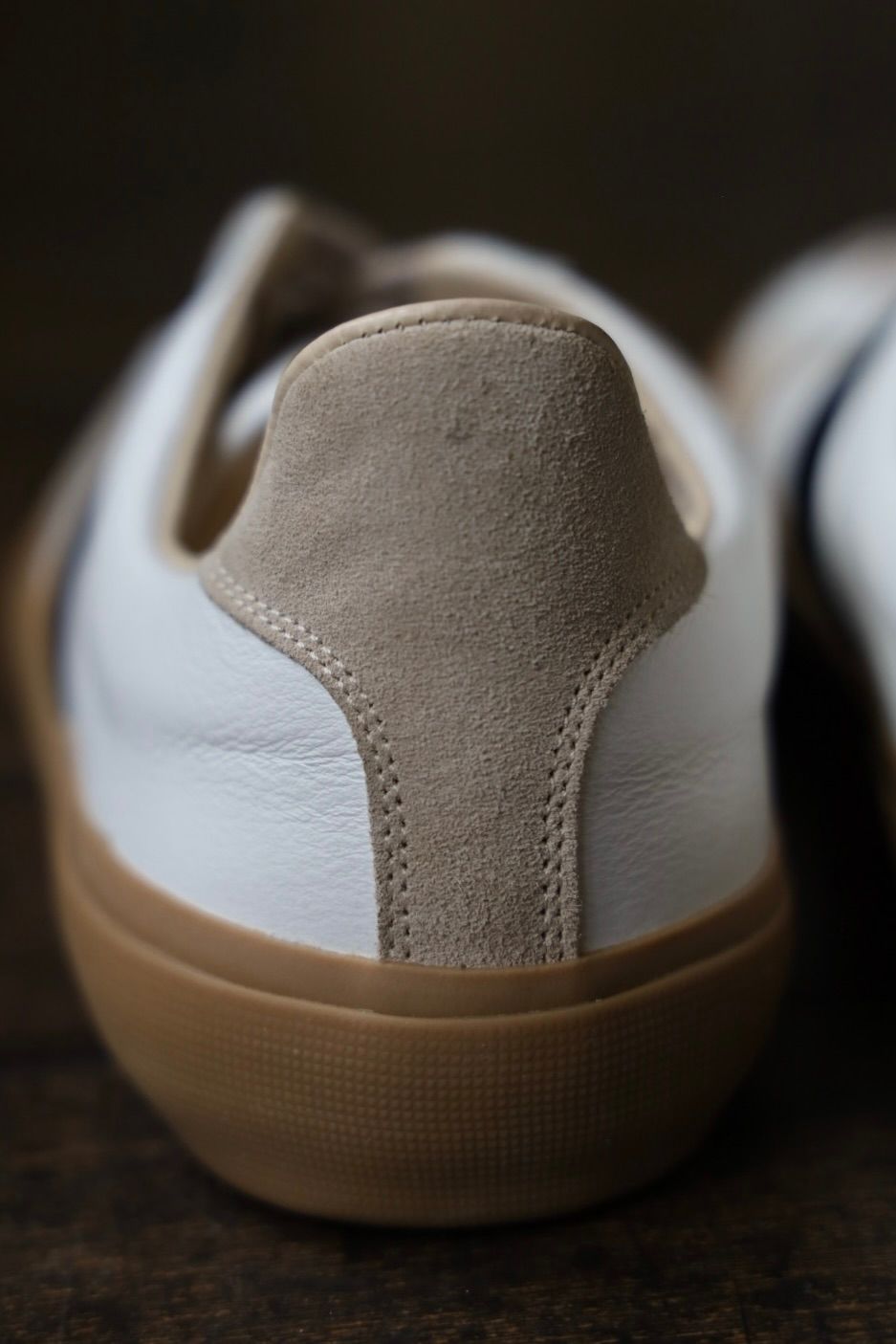 グラフペーパー25AW REPRODUCTION OF FOUND For GP GERMAN MILITARY TRAINER(GU253-90590) WHITE×BLACK