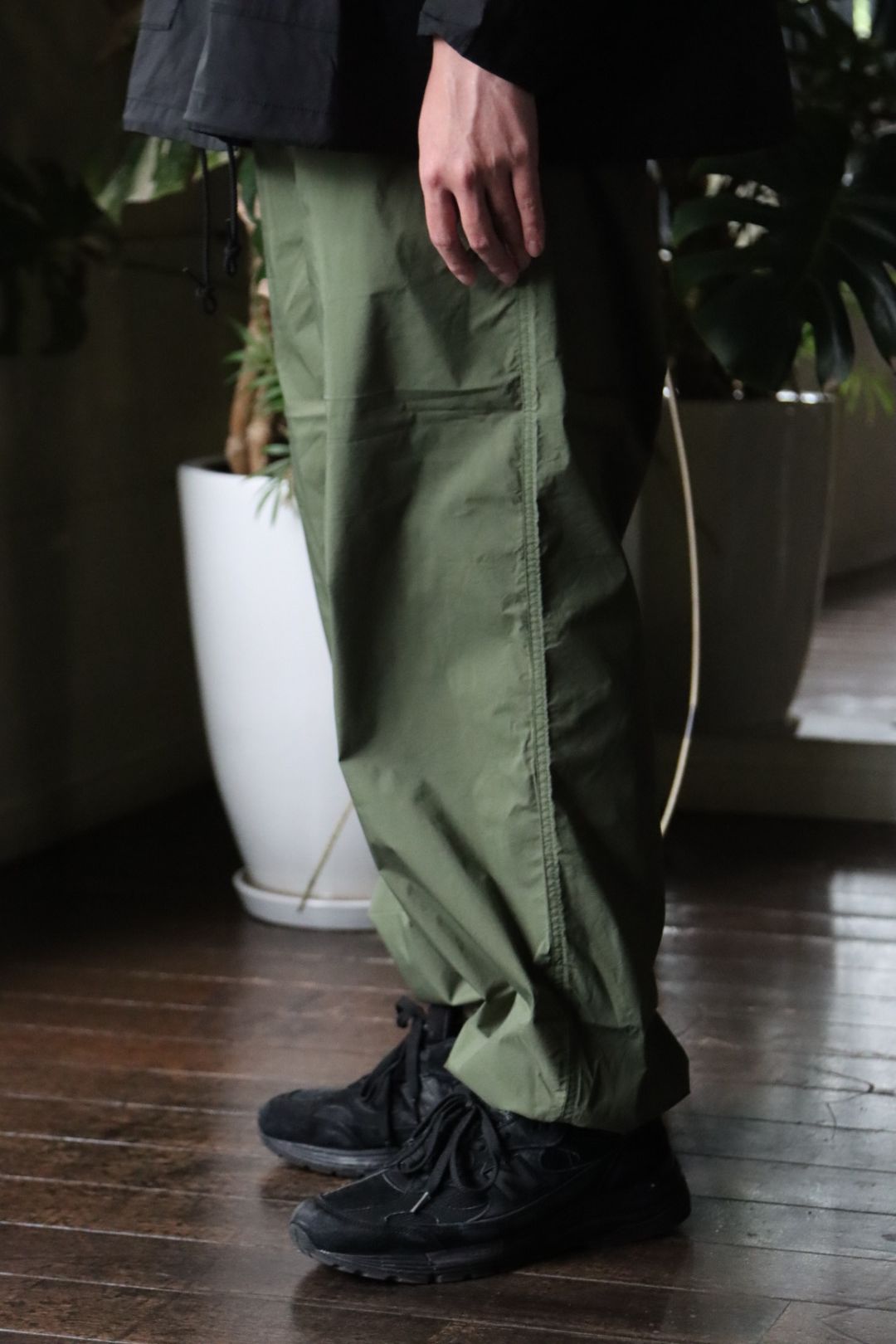 FrerhService SIDE POCKETS STRETCH OVER SHIRT style.2022.8.13
