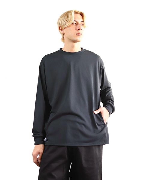 FreshService 24SS 新作 DRY JERSEY L/S CREW NECK TEE(BLACK) style 2024.3.22