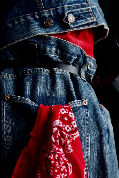 A.PRESSE No.22 Washed Wide Denim Pantsスタイル36