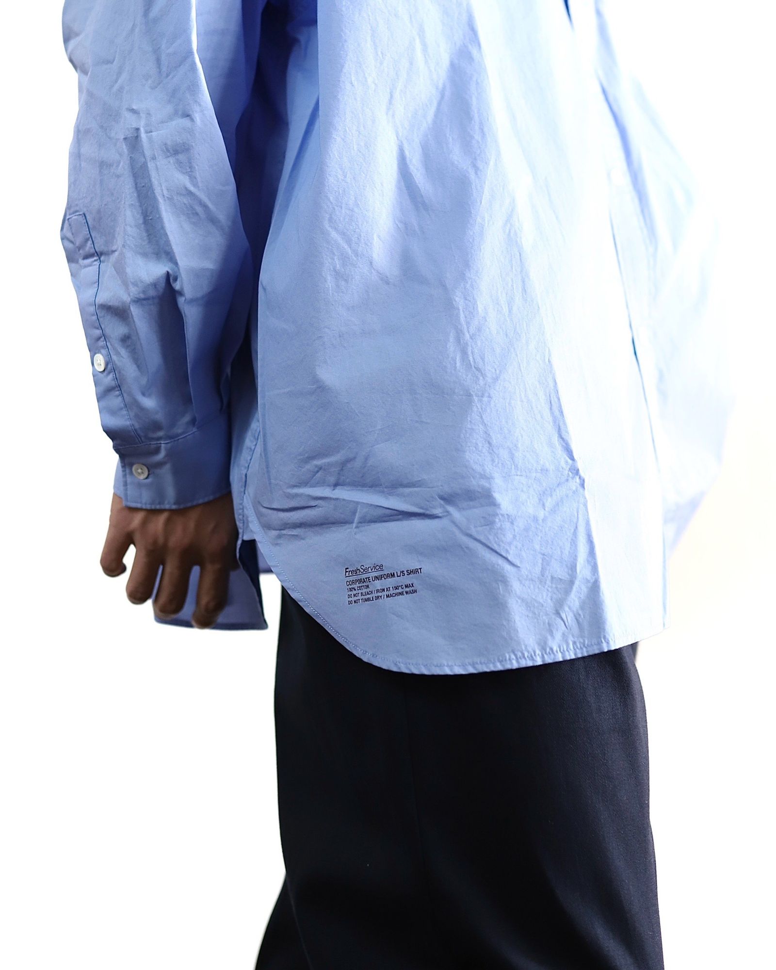 FreshService 24SS CORPORATE UNIFORM L/S SHIRT(L.BLUE) style