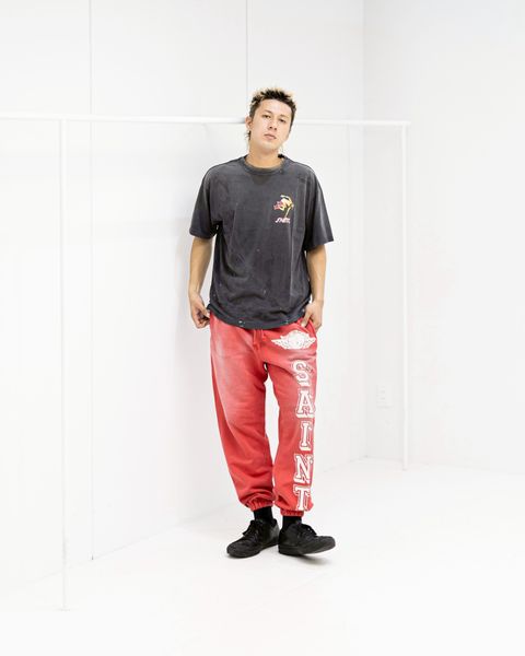 SAINT Mxxxxxx SKATE SS T-SHIRT スタイル！