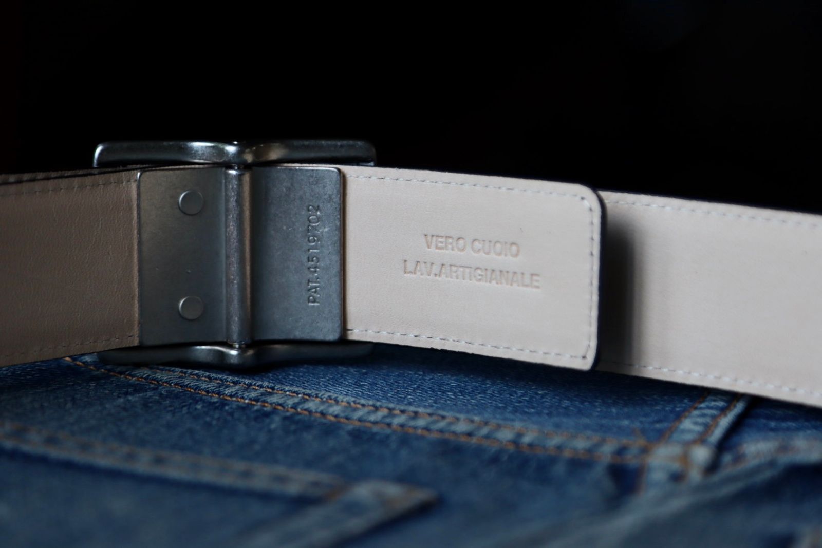 Graphpaper - グラフペーパー23AW Holeless Leather Classic Belt