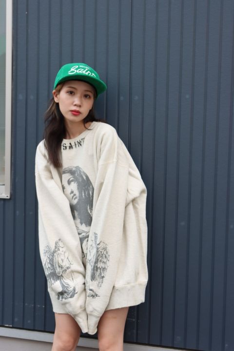 ©SAINT M×××××× 22AW MOTHER CRW SWT style 2022.9.1