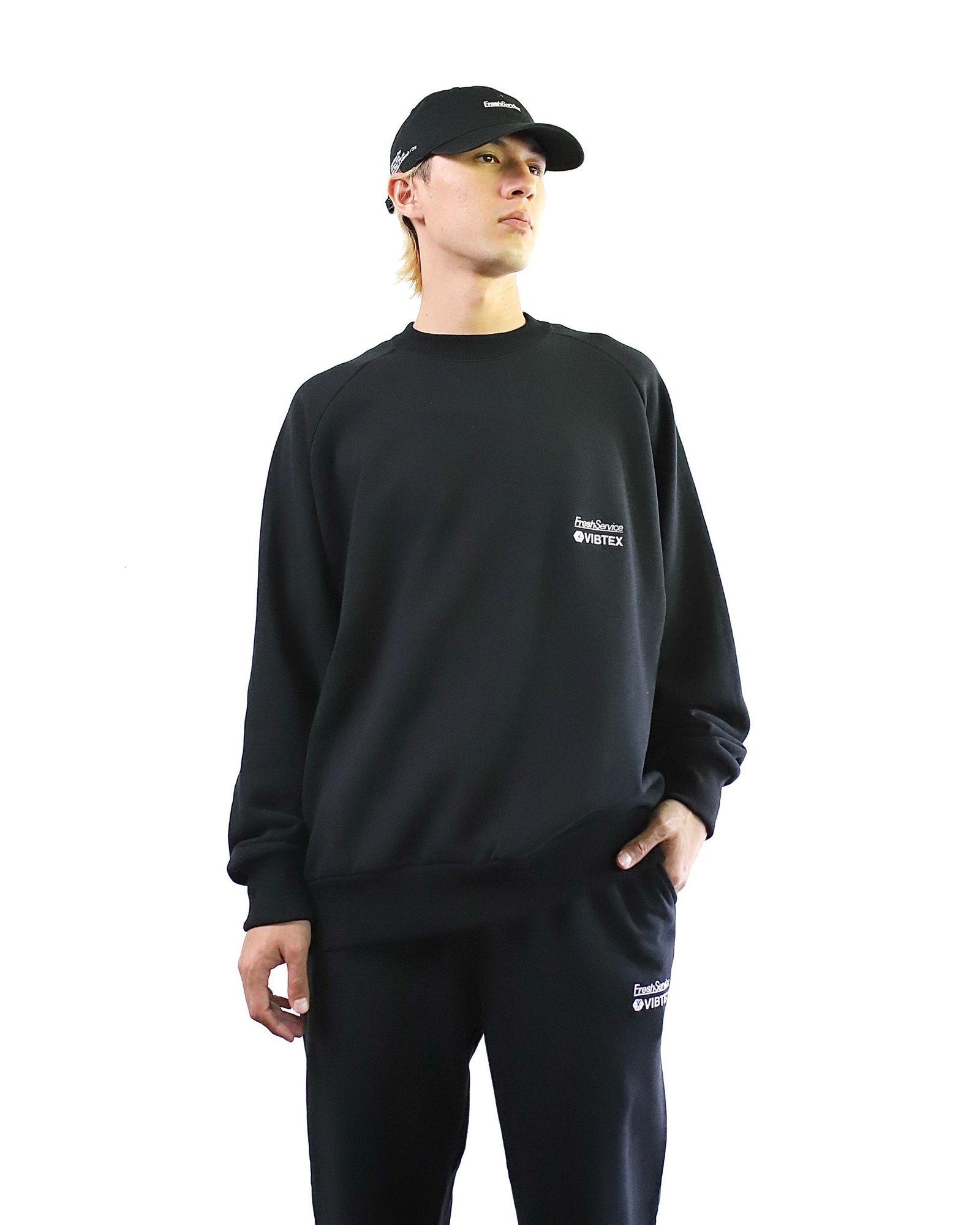 FreshService - フレッシュサービス VIBTEX for FreshService SWEAT CREW NECK  PULLOVER(FSC242-70210B)BLACK☆5月18日(土)発売！ | mark