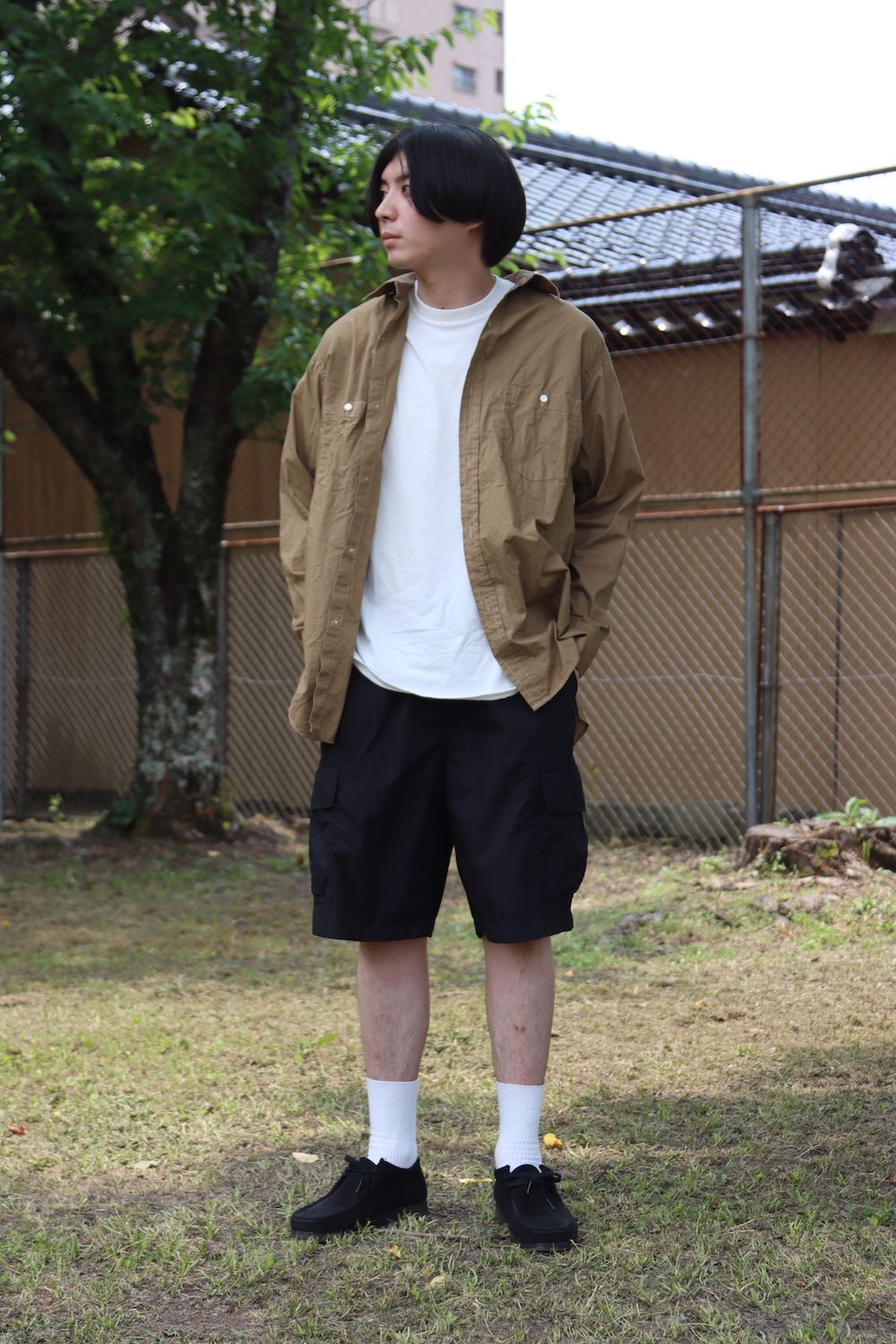 A.PRESSE Over Dyeing Military Shirt style.2022.6.17. ※6月18日(土)スタート