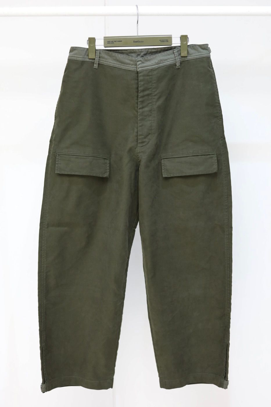 フレッシュサービス MOLESKIN TANKERS PANTS(FSC261-40217)DEEP GREEN★2月21日(土)発売