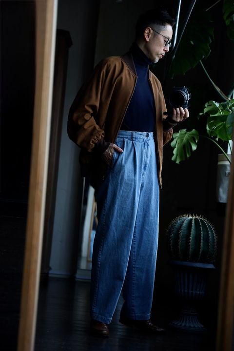 A.PRESSE Type.1 Denim Trousersスタイル | 6370 | mark