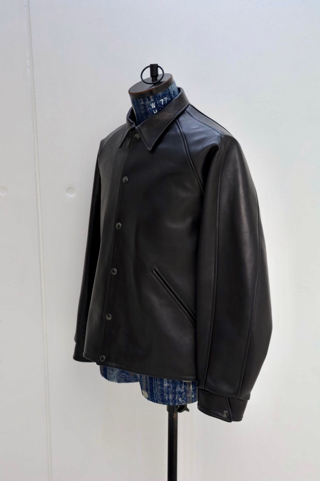 アプレッセ 2025 STYLE2 Leather Coach Jacket(25AAP-01-06)BLACK☆10月11日(土)発売！