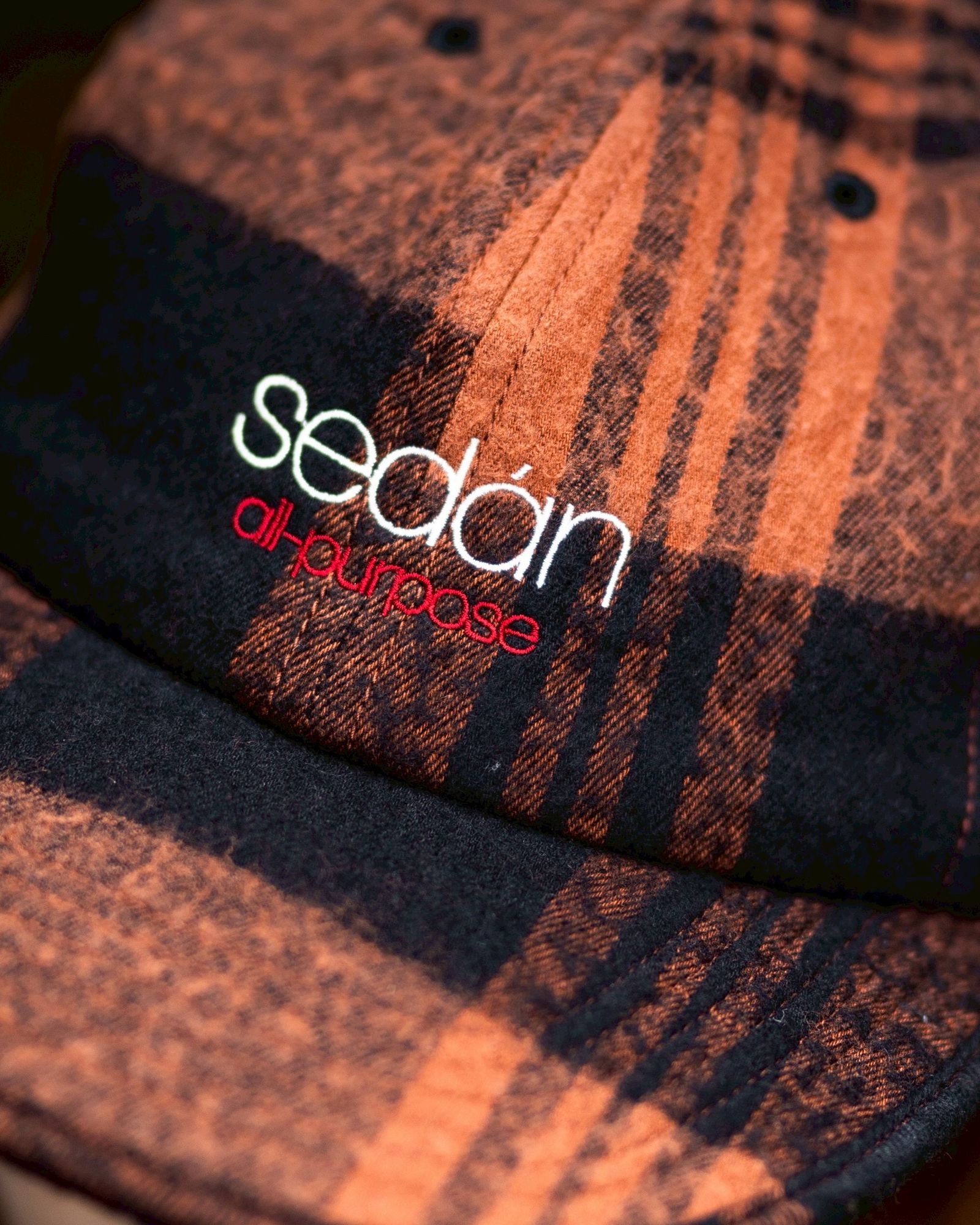 セダンオールパーパス FW25 Classic Logo C/W Plaid Cap(SD25F-CP04)Brick