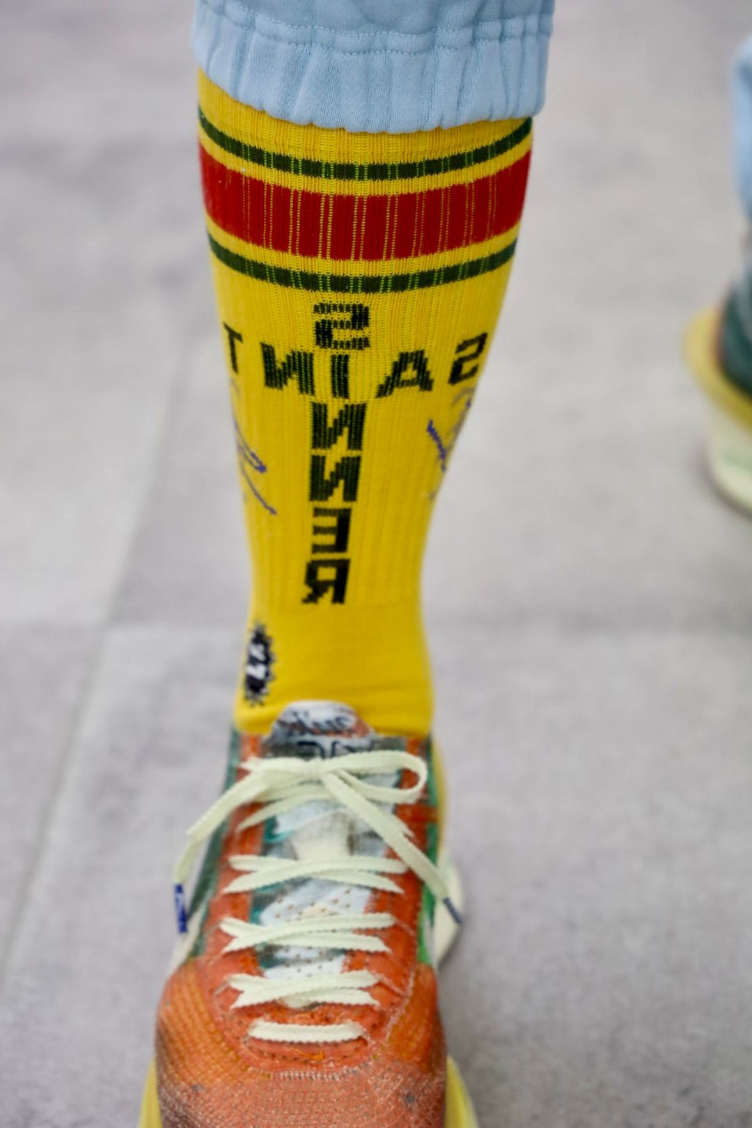 セントマイケル 26SS SW SOCKS/SAINT SW(SM-MK8-0000-C15)YELLOW