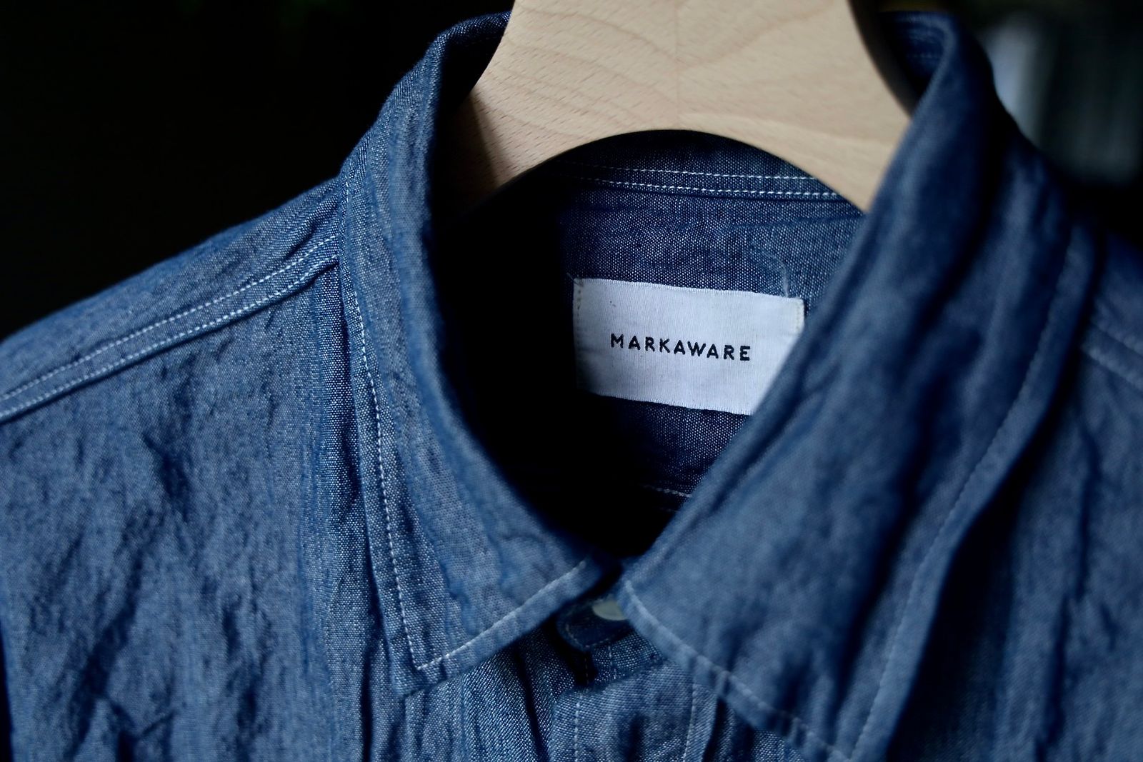 マーカウェア 26AW TWO POCKET WORK SHIRT(A26C09SH01C)INDIGO☆新作発売！
