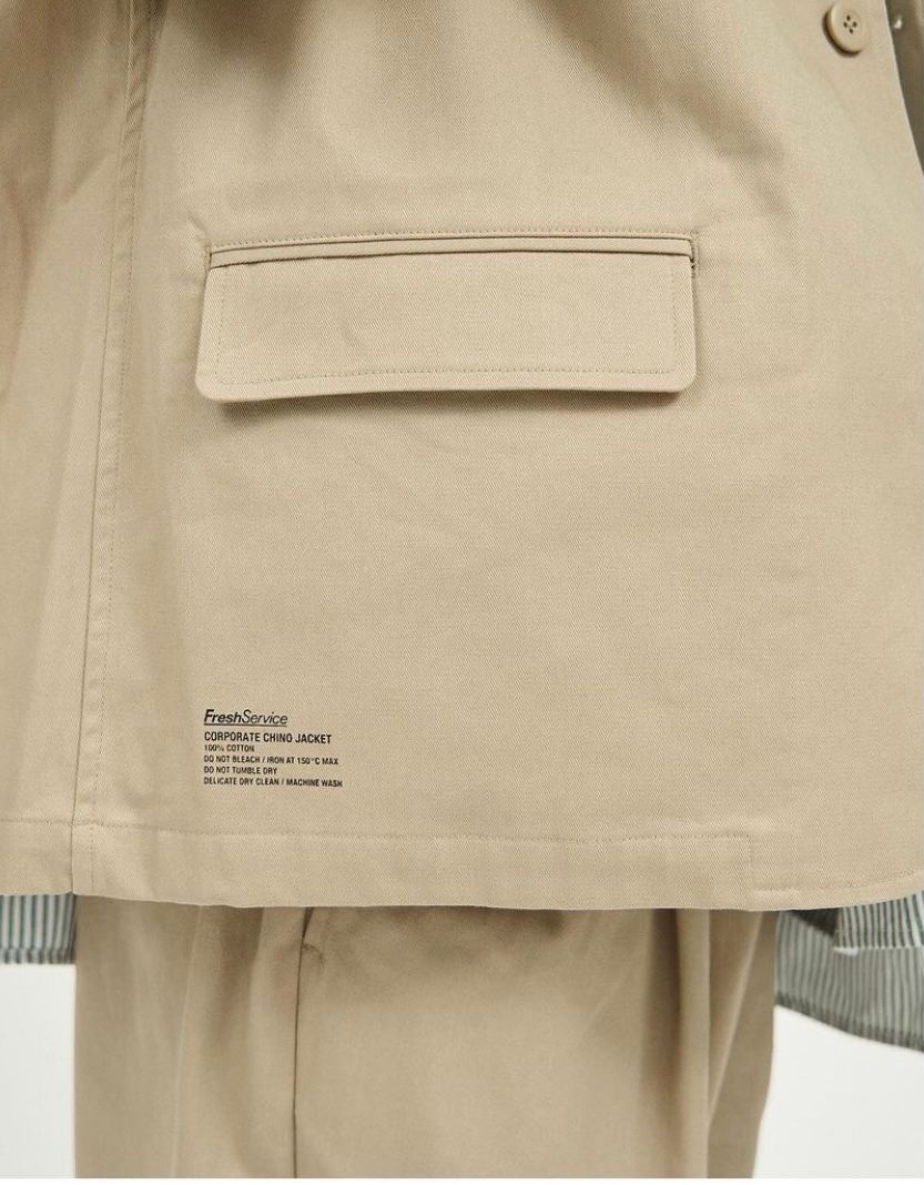 FreshService - フレッシュサービス24SS CORPORATE CHINO JACKET