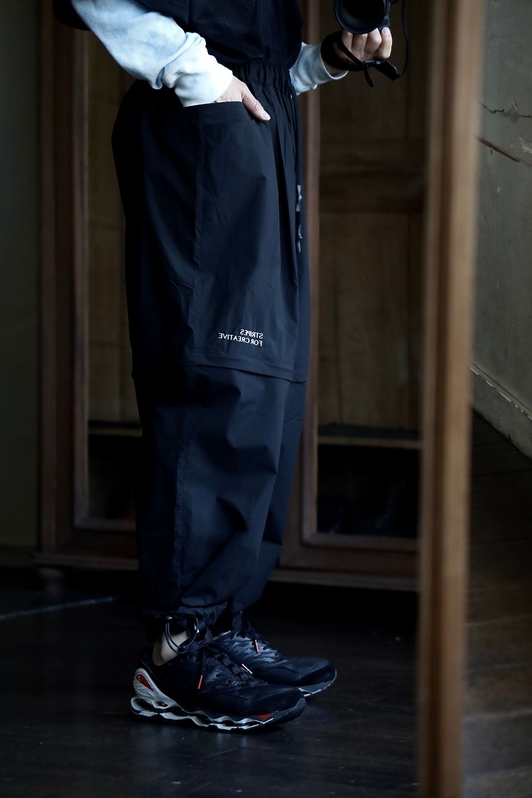S.F.C 25SS エスエフシー SUPER WIDE DETACHABLE PANTS (SFCSS25SPP01)Black☆5月10日(土)発売！
