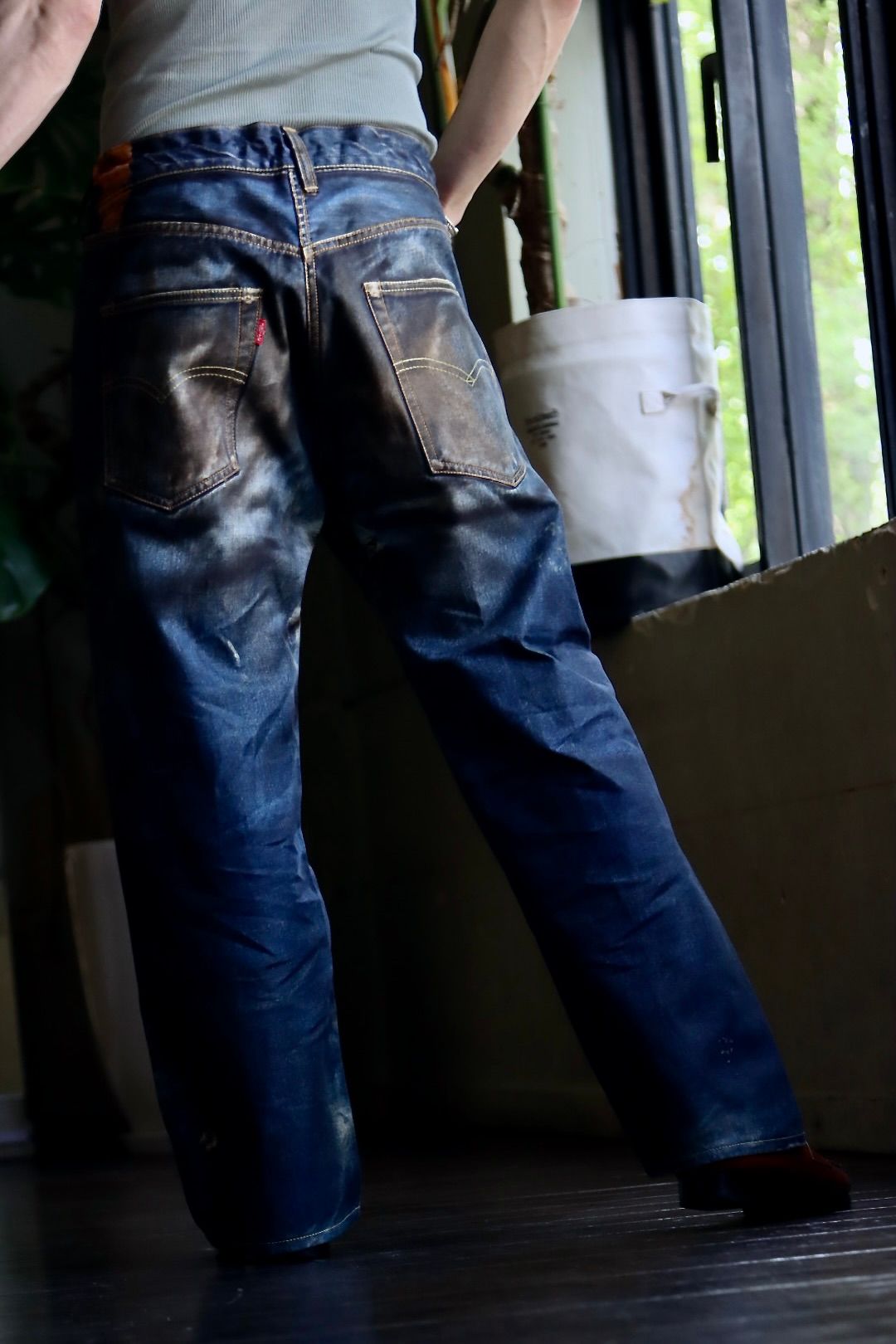 ジュンヤワタナベマン23SSベルベルジン×Levi'sトリプルネームパンツ(WK-P902-100) ☆4月23日再入荷！