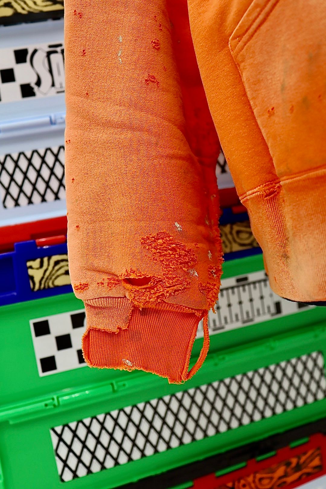 セントマイケル25AWベルベルジンコラボ BB_DBL FACE HOODIE/SAINT(SM-HR1-0000-C57)ORANGE☆11月8日(土)発売！